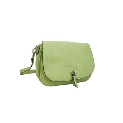 Borsa a tracolla con 3 scomparti 36101 Verde acqua