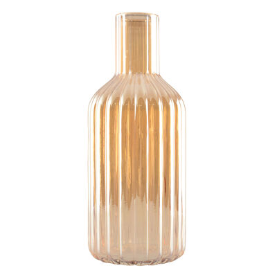 Golden carafe 10.5 x 25.5cm
