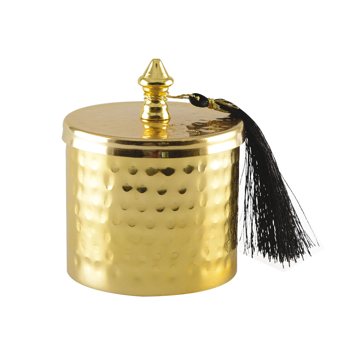 Scatola in oro martellato 8x10cm