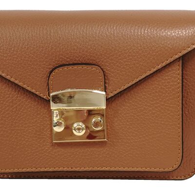 Borsa a spalla Barbara Camel