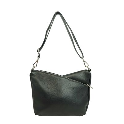 Sac bandoulière croisé Valence Noir