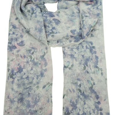 bufanda con estampado floral YF6211