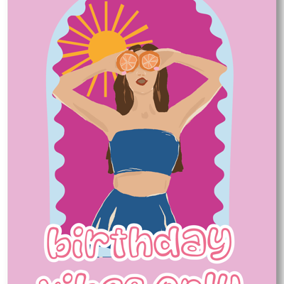Solo vibrazioni da compleanno | Primavera/Estate '25