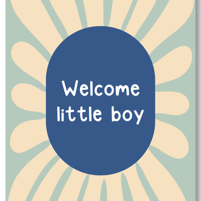 Welcome little boy | Spring/Summer '25