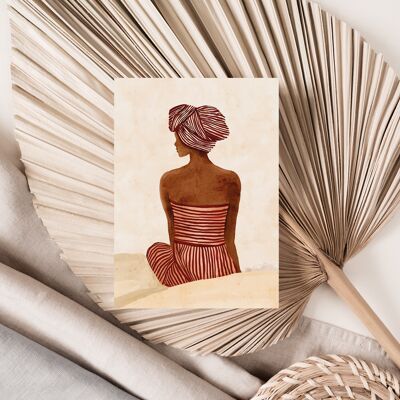 Signora africana 2.0 | Manifesto A5