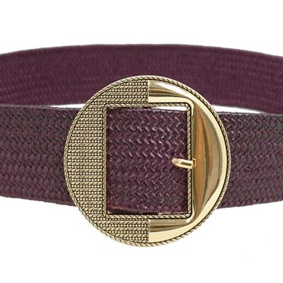 Cinturón Elástico Morado CT3406