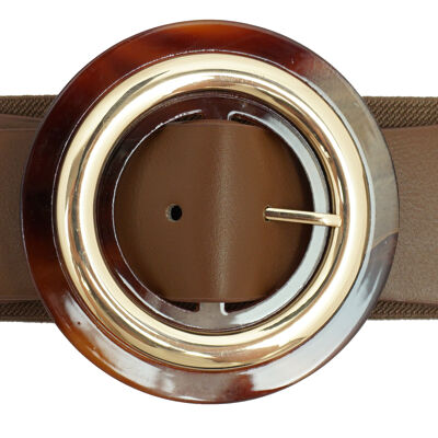 Cinturón Elástico Marrón CT3391
