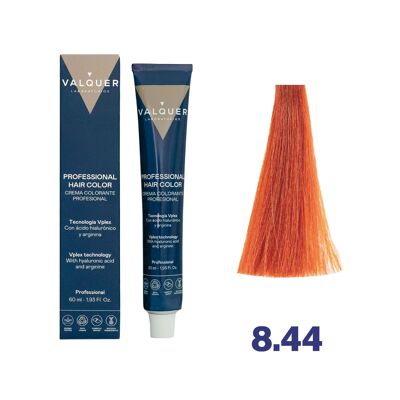 Crema colorante Vplex 8.44 Biondo Chiaro Rame Intenso - 60 ml