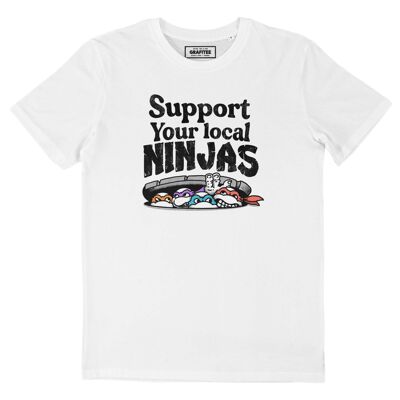 Camiseta de Ninjas Locales - Humor y Tortugas Ninja Adolescentes Mutantes