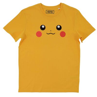 Maglietta con faccia di Pikachu - Kawai Pika Eyes