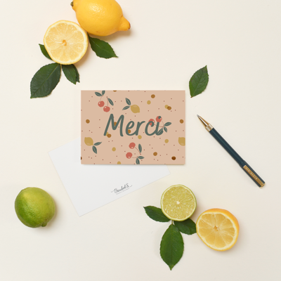 Carta Juicy Merci - prodotta in Francia