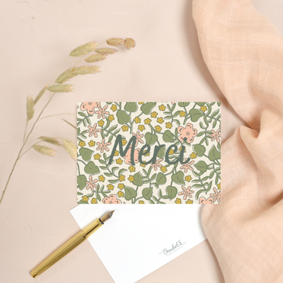 Carta Lily Merci - prodotta in Francia