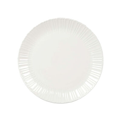 Flora 26 white dinner plate.6x26.6x2cm