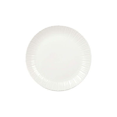 Flora 21 white dessert plate.3 x 21.3x2cm