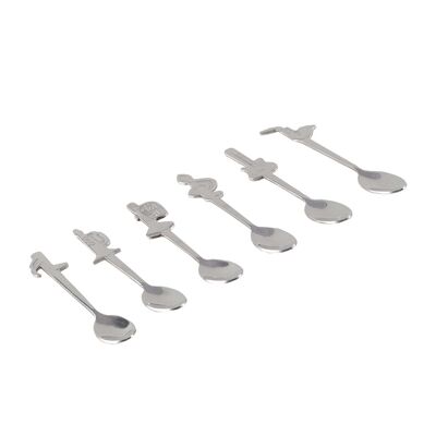 Cucharas musicales - juego de 6
