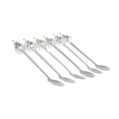 Silver fir spoons - set of 6