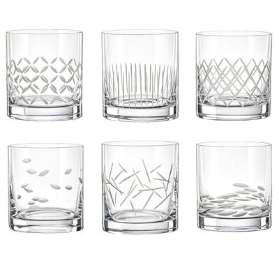 Vasos de whisky Minsk de 280 ml (juego de 6)