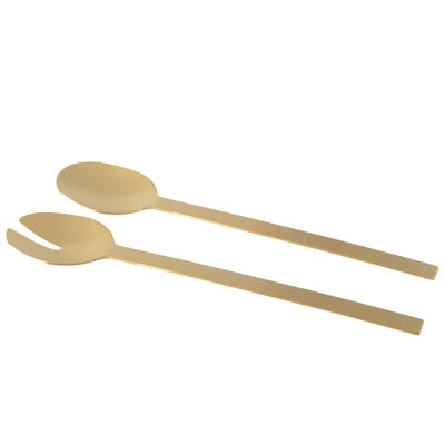 GOLDEN SALAD SERVERS
