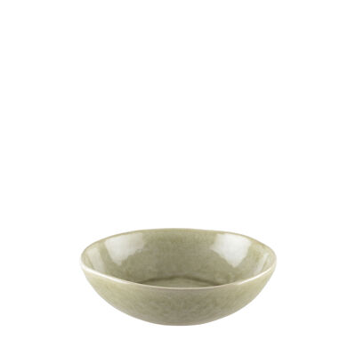 Green soup plate 18.8cm