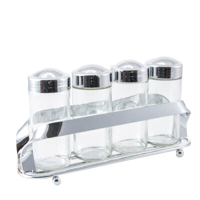 Set of 4 spice jars