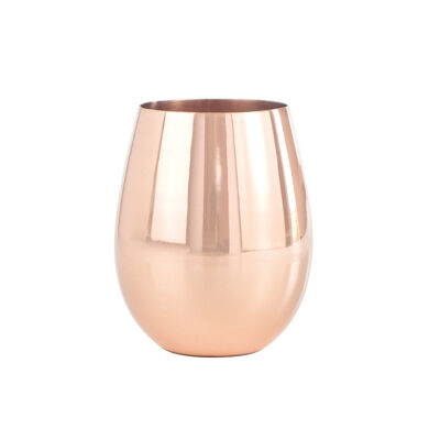 Verre à cocktail inox cuivre lisse
