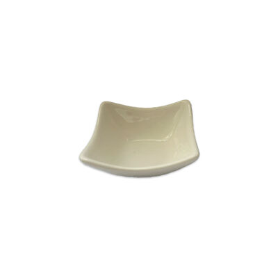 White square ceramic bowl