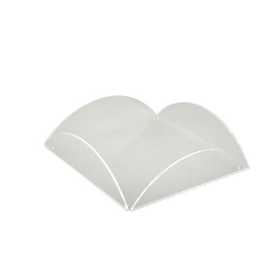 Acrylic towel holder 19.1x19.1x5cm
