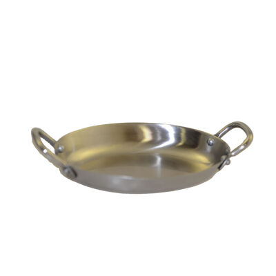 Mini oval matte casserole dish with two handles 15x10.9x2cm