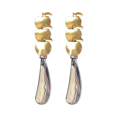 Golden Apple Spreader - Set of 2