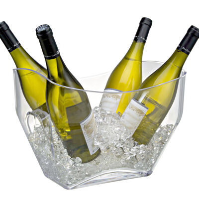 Seau champagne magnum acrylique