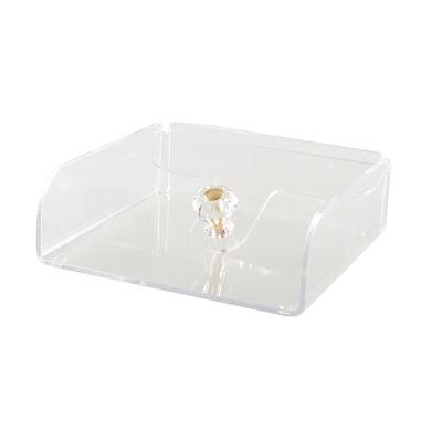 18x17 acrylic napkin holder.8 x 6.2cm