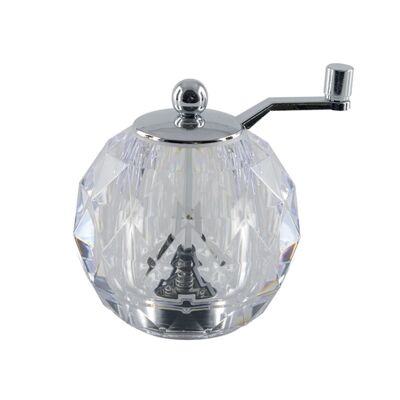 Acrylic ball pepper mill