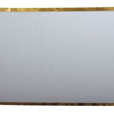 Tovaglietta monouso 31.Rotolo bianco e oro 5x45cm 32 pezzi