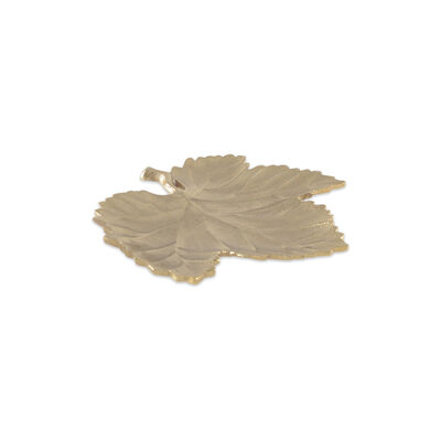 Gold leaf bowl 20x20x2cm