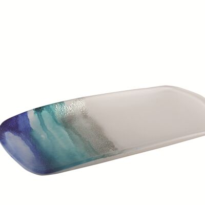 Rectangular ocean cake dish 28x14cm