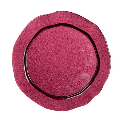 Fuchsia presentation plate