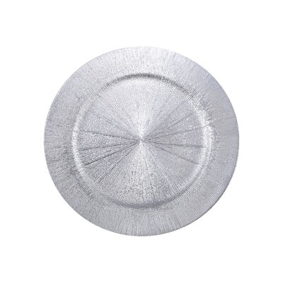 Dessous d'assiette terra argent