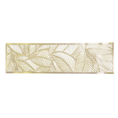 Gold leaf table runner