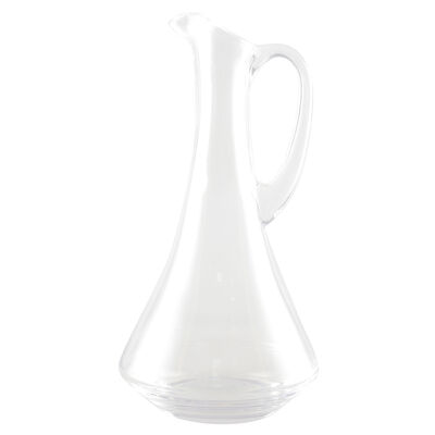 Glass carafe with handle 17x31cm