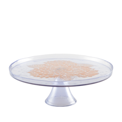 Teglia per torta con base a forma di fiore viola da 28 cm