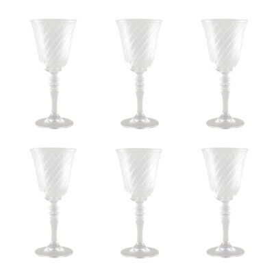 Copas de vino h20cm - juego de 6