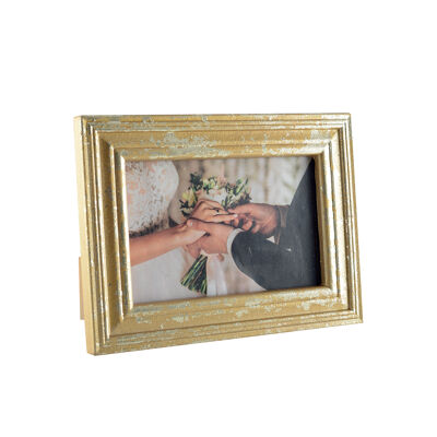 VERTICAL GOLDEN FRAME 10X15 CM