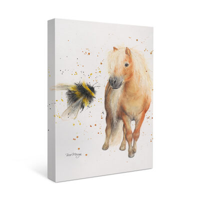 Beau et Bumble Cutie en toile