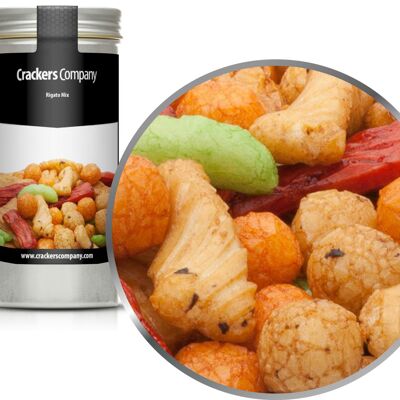 Cracker di riso giapponesi, Rigato Mix PU da 40 pezzi. u. Contenuto di 40 g per pezzo