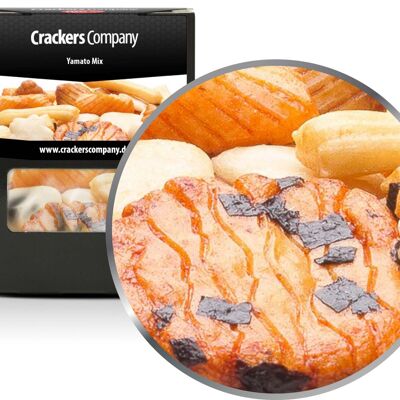 Mezcla japonesa de galletas de arroz, Yamato Mix PU con 32 piezas. Ud. Contenido de 35 g por pieza.