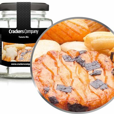 Mix di cracker di riso giapponesi, Yamato Mix PU con 25 pezzi. u. Contenuto 35 g per pezzo