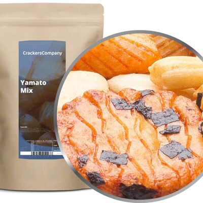 Mezcla japonesa de galletas de arroz, Yamato Mix PU con 8 piezas. Ud. 200 g de contenido por pieza
