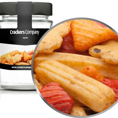 Craquelins de riz doux et épicés, Fuji Mix PU de 45 pièces. toi. Contenu de 35 g par pièce