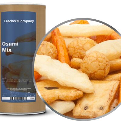Snacks japoneses, Osumi Mix PU con 9 piezas. Ud. 400 g de contenido por pieza