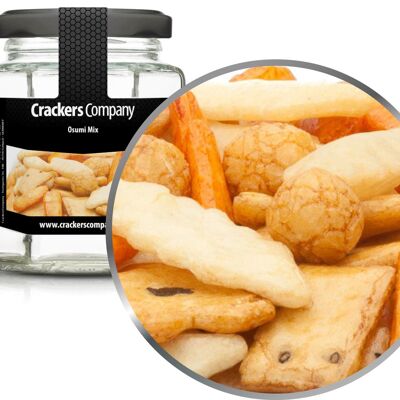 Snacks japoneses, Osumi Mix PU con 25 piezas. Ud. Contenido de 40 g por pieza.
